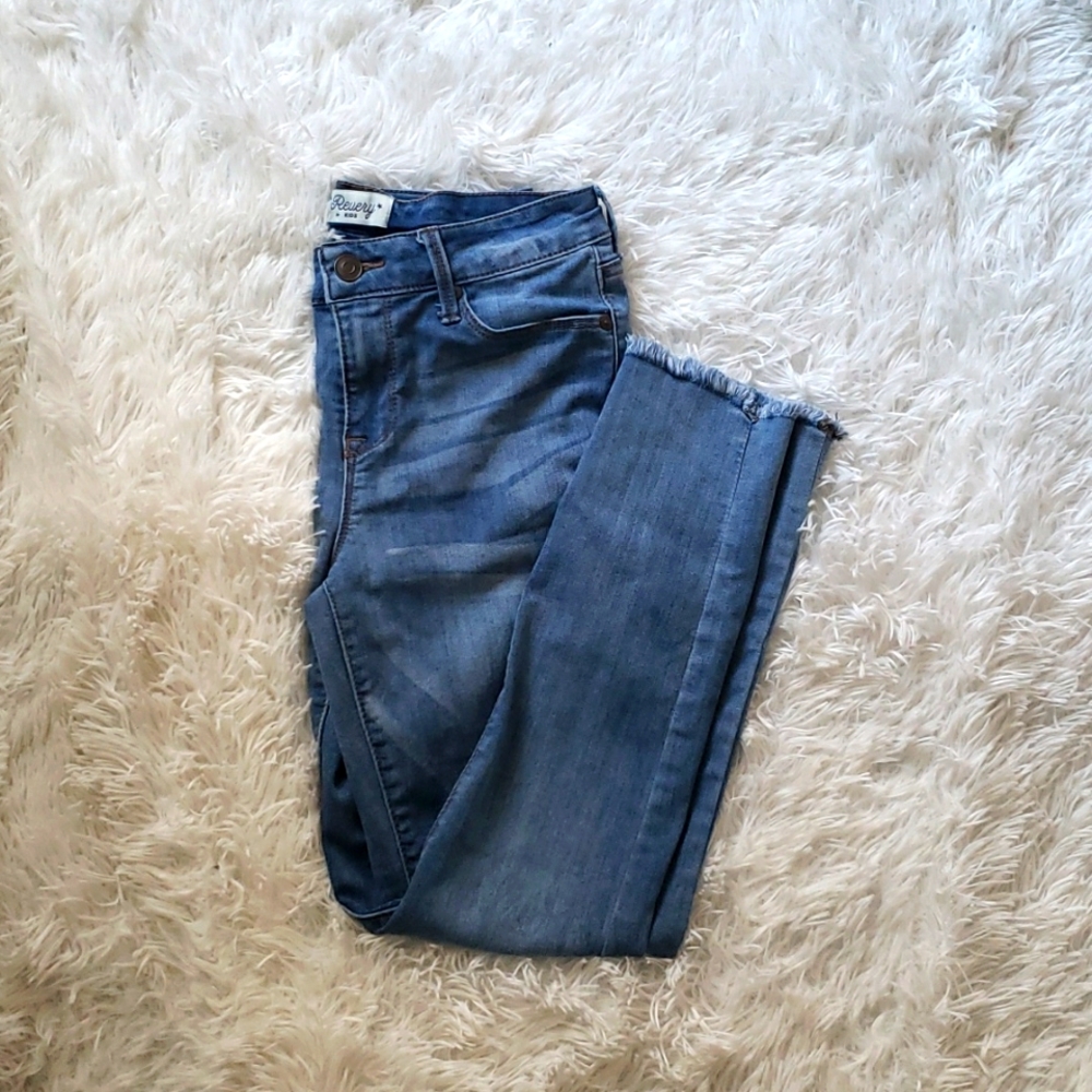 Revelry mid rise ankle skinny